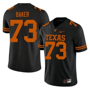 Men's Lone Star State Reps Black Stitched Brandon Baker College Football #73 Jerseys 499962-341