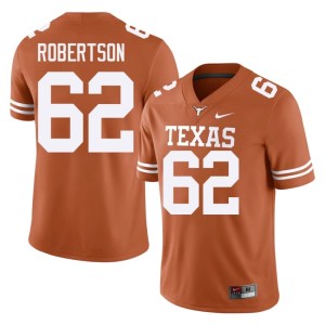 Mens Orange College Football #62 UT Connor Robertson Limited Jersey 628078-119