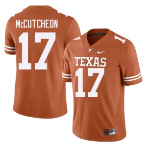 Men Orange Daylan McCutcheon Lone Star State Reps College Football 2026 #17 Jerseys 229233-178