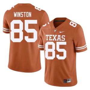 Men Orange UT Austin #85 Emaree Winston Player College Football Jerseys 531029-742