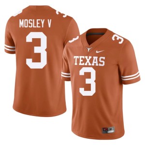 Men's Lone Star State Reps Emmett Mosley V Orange College Football #3 2026 Jersey 444065-966