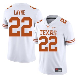 Men UT Bobby Layne High School #22 White College Football Jerseys 979398-149