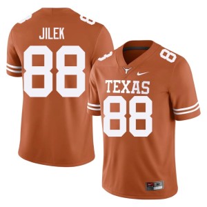 Mens College Football Texas Stitched Orange Charlie Jilek #88 Jersey 830723-994