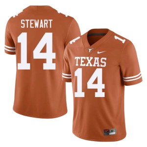 Mens University of Texas Longhorns College Football Chris Stewart Limited #14 Orange Jersey 674001-337