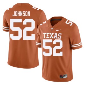 Mens UT Alumni #52 College Football Orange James Johnson Jersey 964972-408