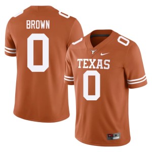 Mens College Football Orange #0 UT Replica Raleek Brown Jerseys 330520-307