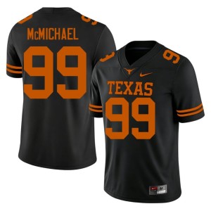 Men's #99 Limited College Football UT Black Steve McMichael Jersey 735875-104