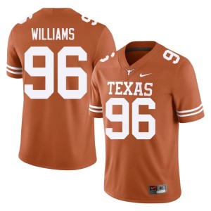 Mens College Football #96 Zion Williams UT Orange 2026 Jersey 198682-650