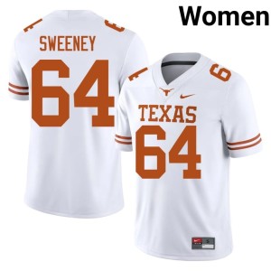 Womens College Football White #64 Lone Star State Reps Player Robert Sweeney Jerseys 641757-546