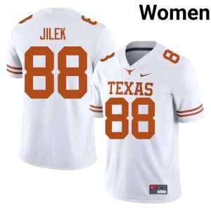 Women White Charlie Jilek Texas College Football 2026 #88 Jersey 169467-699
