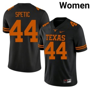 Womens College Football Lone Star State Reps Black Gianni Spetic #44 Game Jerseys 477274-835