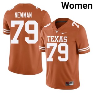 Womens College Football Texas #79 Jonte Newman Orange University Jersey 929317-102