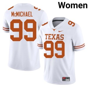 Women's College Football White Embroidery Steve McMichael UT #99 Jerseys 454876-251
