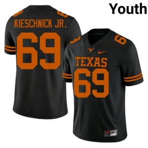 Youth College Football Black #69 Alumni Texas Longhorns Brooks Kieschnick Jr. Jersey 665042-804