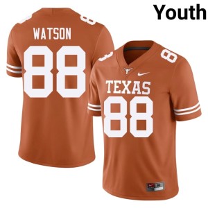 Youth #88 2026-27 Maraad Watson The Horns College Football Orange Jersey 790368-608