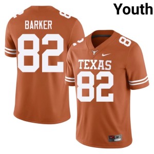 Youth #82 Ridge Barker College Football Orange Embroidery UT Jerseys 174836-413