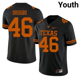 Youth College Football Smith Orogbo UT #46 Black Official Jerseys 977197-864