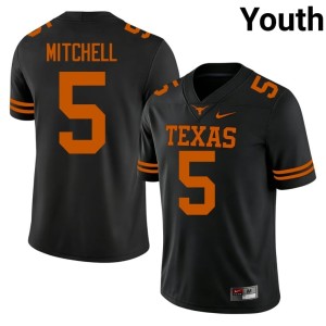 Youth #5 Alumni Black UT College Football Adonai Mitchell Jerseys 484942-103