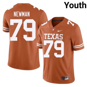 Youth Jonte Newman #79 Orange College Football 2026 Texas Jerseys 586177-541