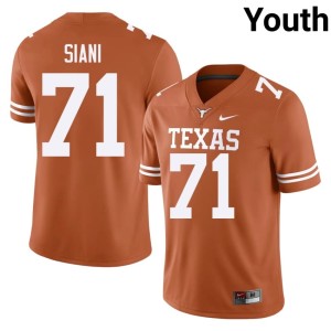 Youth #71 UT Melvin Siani Orange College Football Replica Jerseys 286988-443